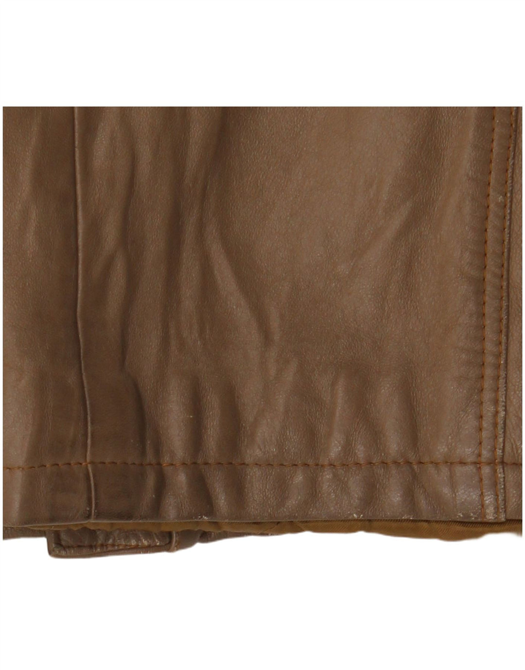 Vintage dame læderjakke UK 14 Medium Brown
