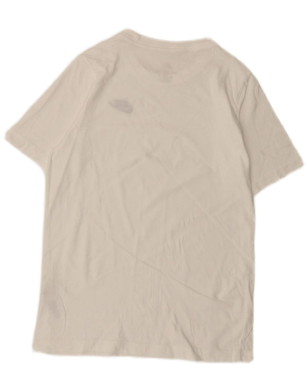 Nike Boys T-Shirt Top 13-14 år XL Hvid Bomuld