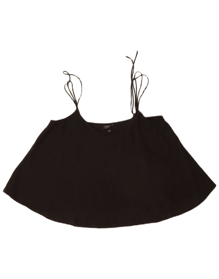 Topshop Dame Cami Top UK 12 Medium Sort Polyester