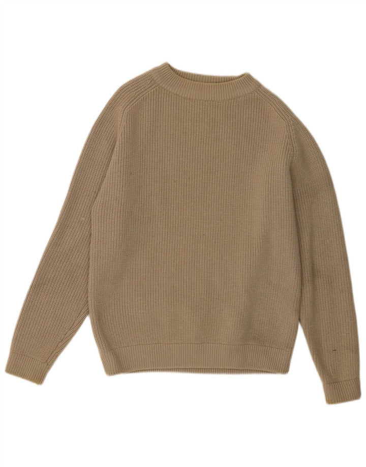 L.L.Bean Herre Turtle Neck sweater Medium Khaki Wool