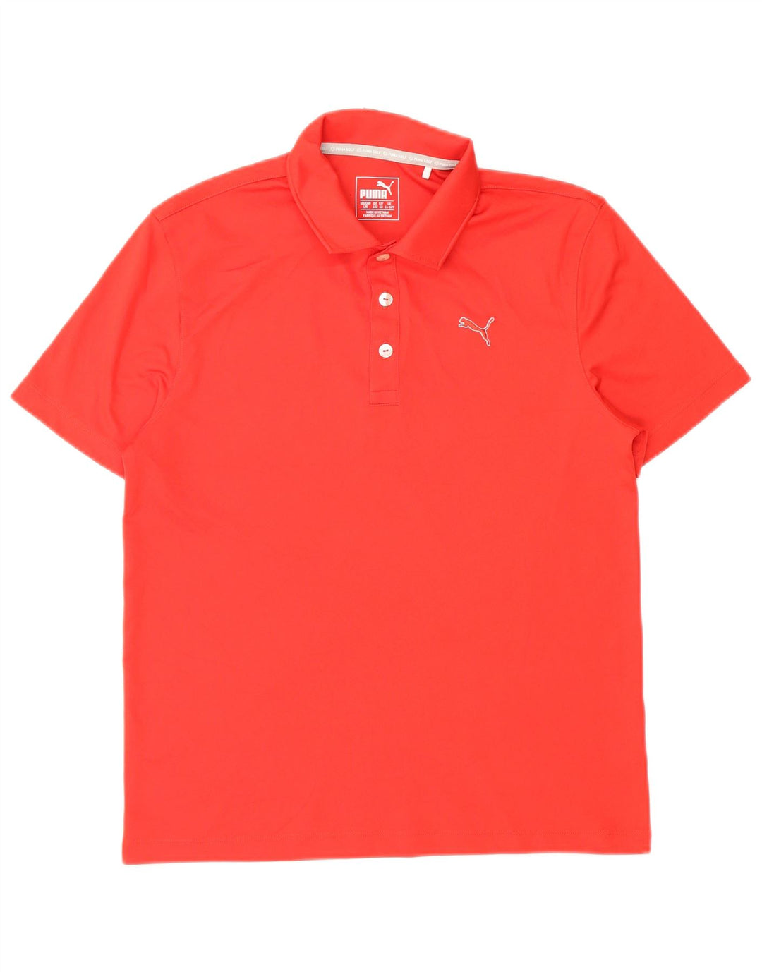 Puma Boys Polo Shirt 11-12 År Rød Polyester