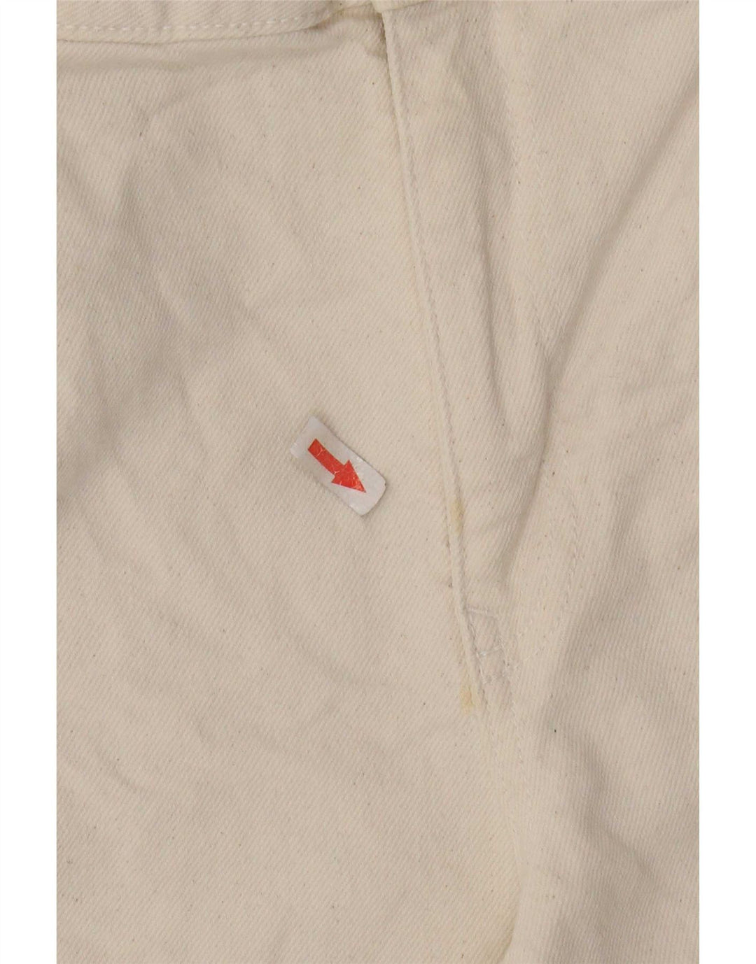 Zara Dame Flared Jeans EU 42 Large W32 L31 Beige Bomuld
