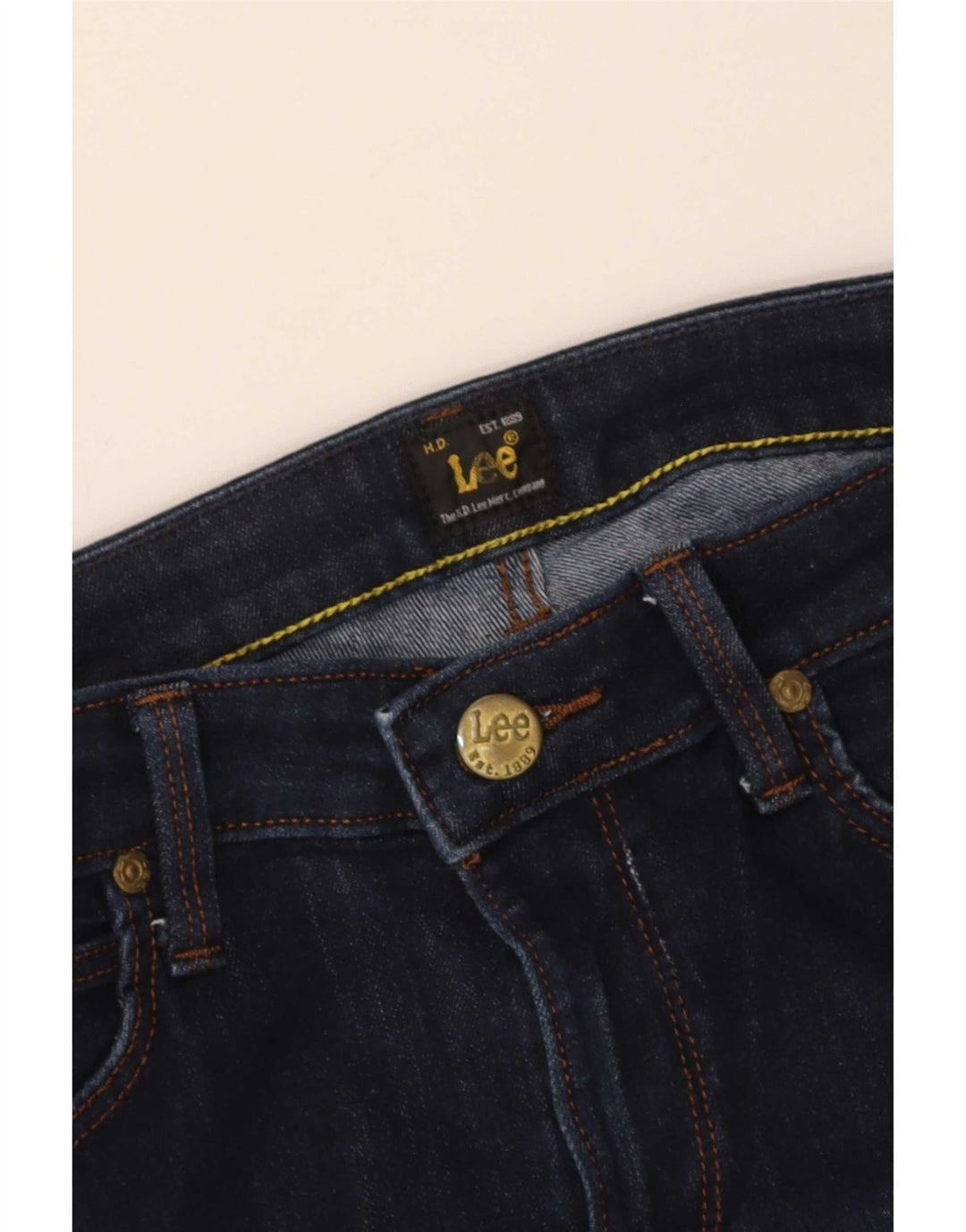 Lee Dame Skinny Jeans W30 L30 Marineblå
