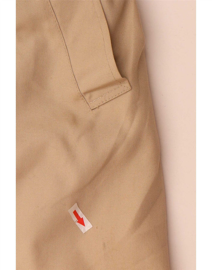Trevira Herre Windbreaker Coat UK 38 Medium Beige Polyester