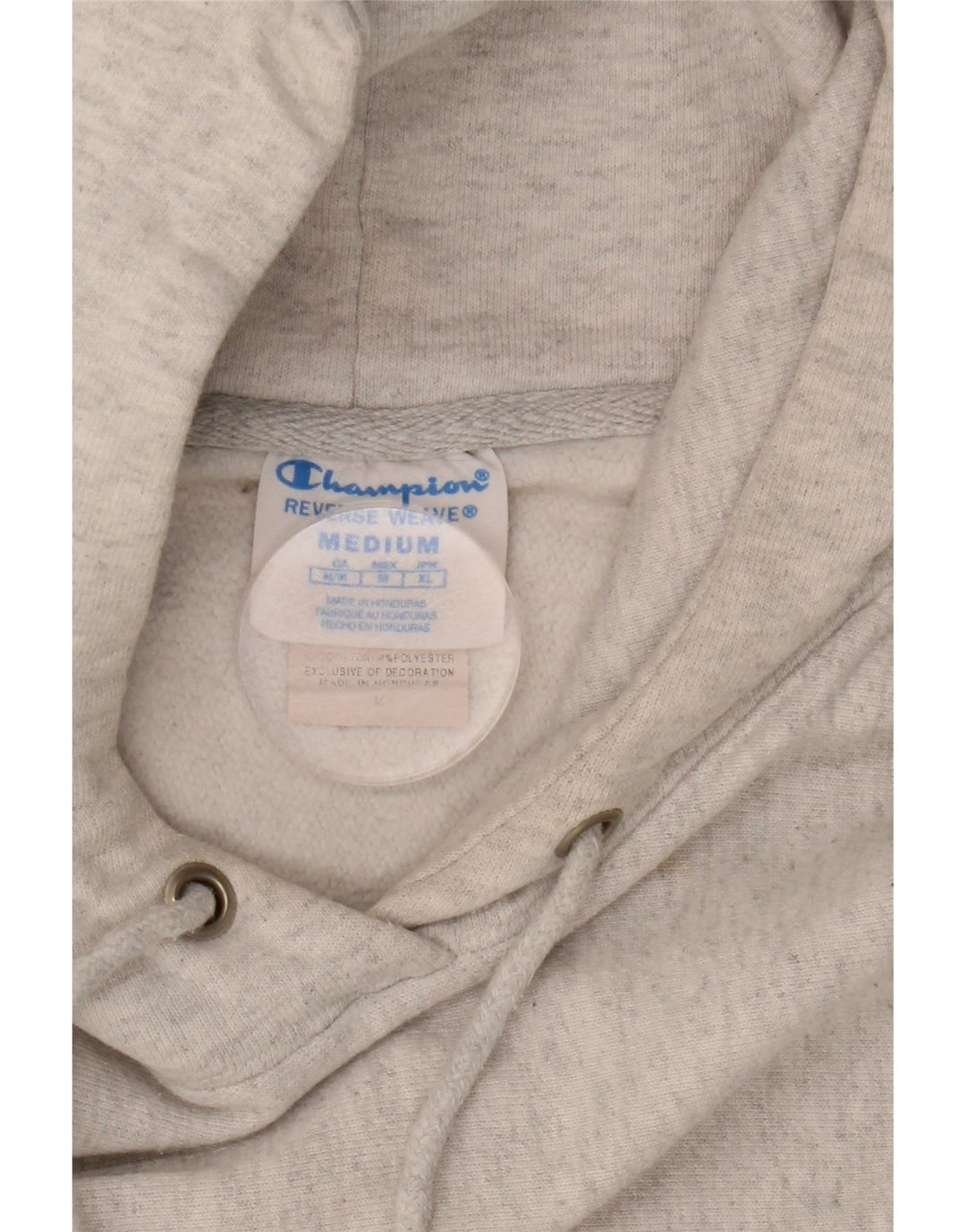 Champion Dame hættetrøje Jumper UK 14 Medium Grey Bomuld