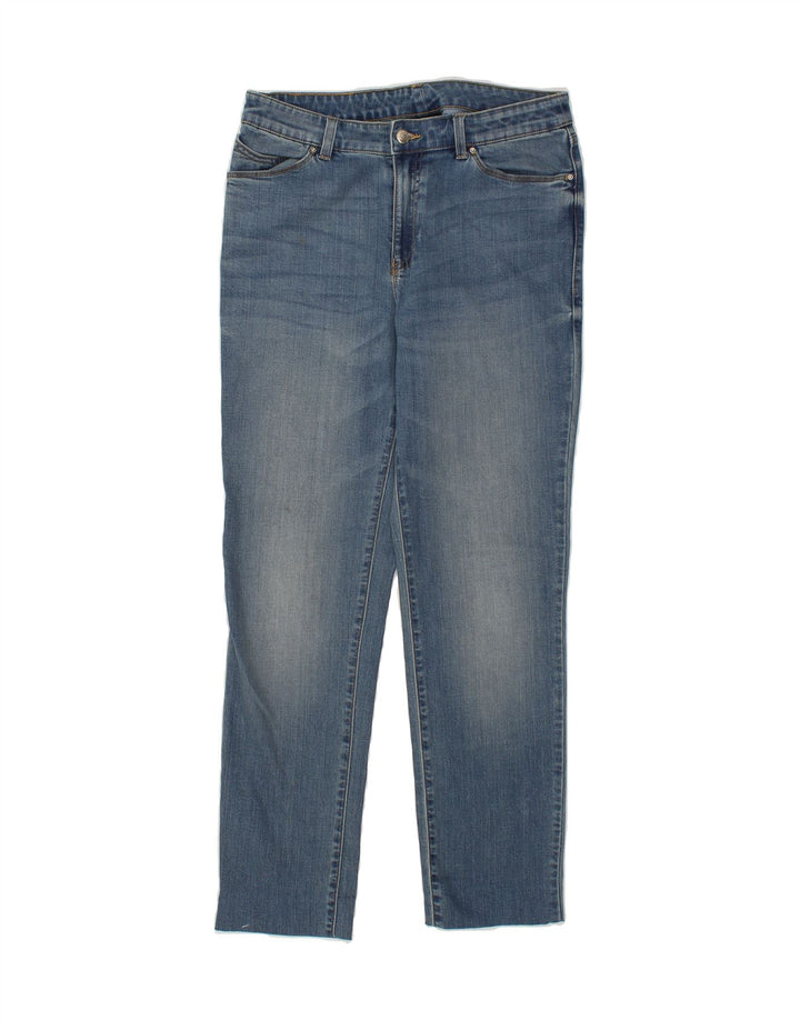 EMPORIO ARMANI Womens Slim Jeans W30 L28 Blue Lyocell Vintage Emporio Armani and Second-Hand Emporio Armani from Messina Hembry 