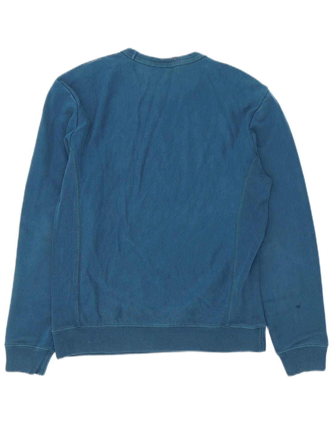 Champion Herre Sweatshirt Jumper Lille Blå Bomuld