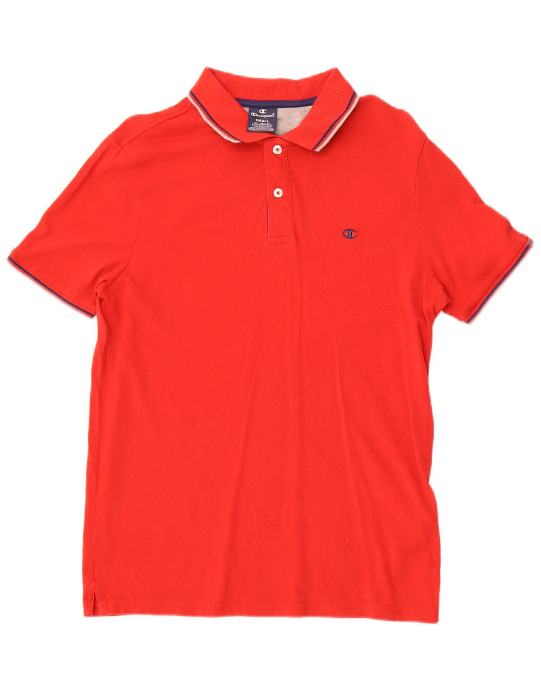 Champion herre poloshirt Lille rød bomuld
