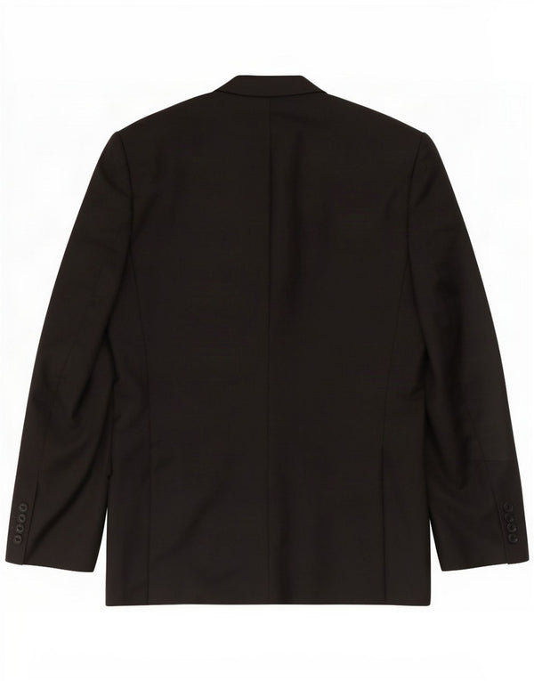 Aquascutum Herre 2-knaps blazerjakke UK 42 XL Sort Uld