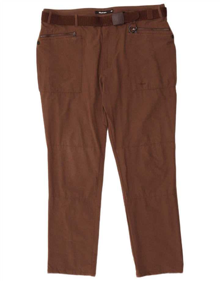 Rohan Straight Casual Bukser til mænd W40 L31 Brun Polychlorid