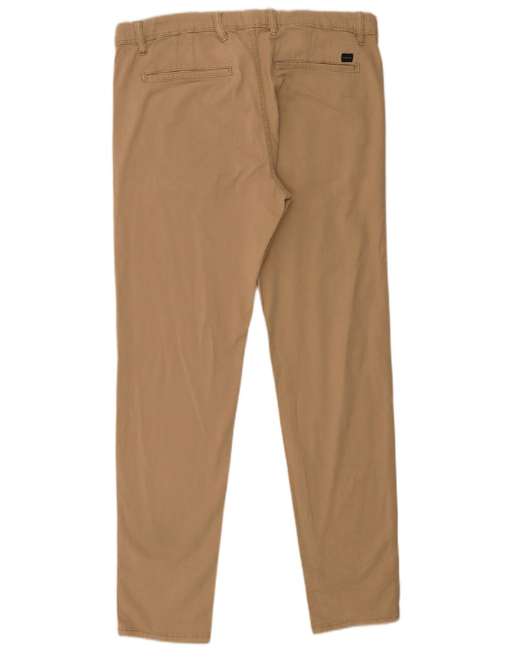Zara Herre Slim Chino Bukser EU 42 Medium W32 L30 Beige