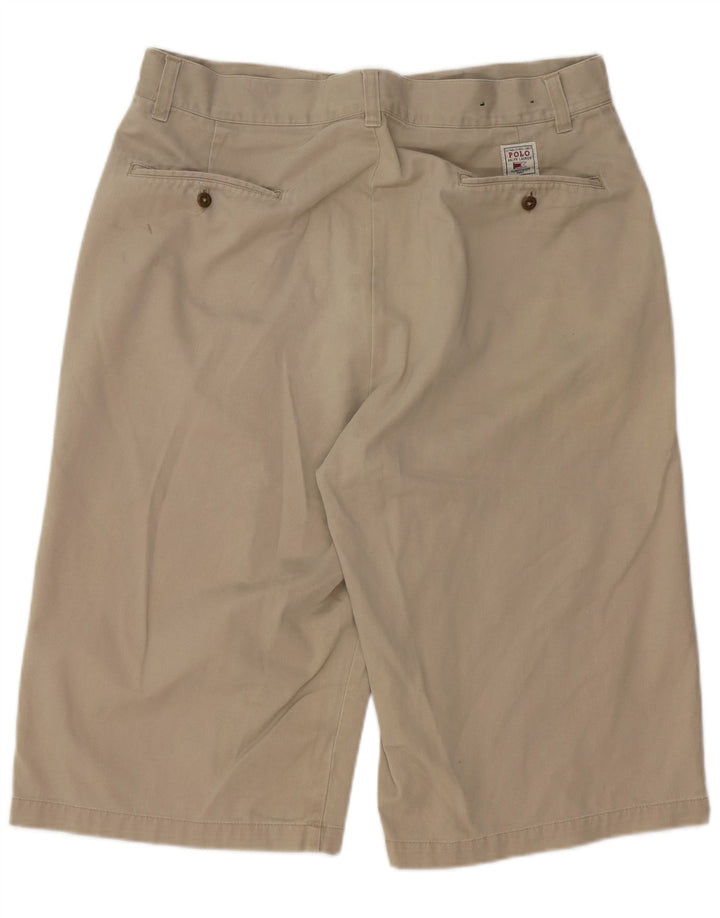 POLO RALPH LAUREN Chino Shorts til mænd W33 Medium Beige Bomuld
