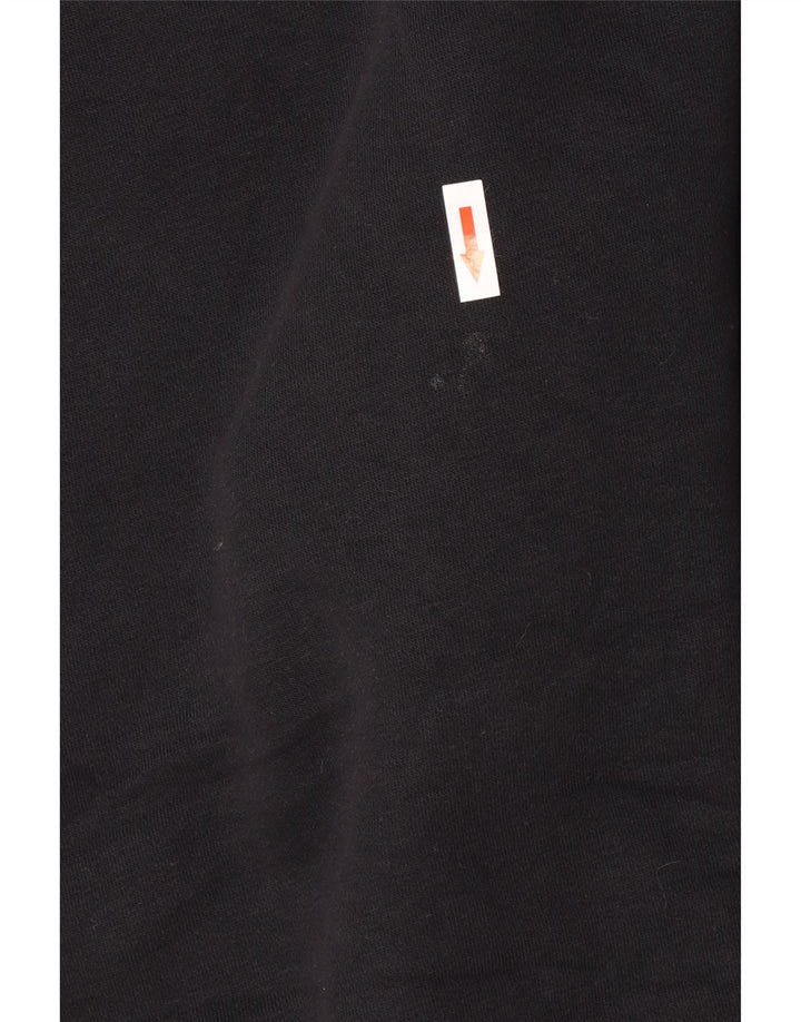 Nike Loose Fit Sweatshirt Jumper lille sort bomuld