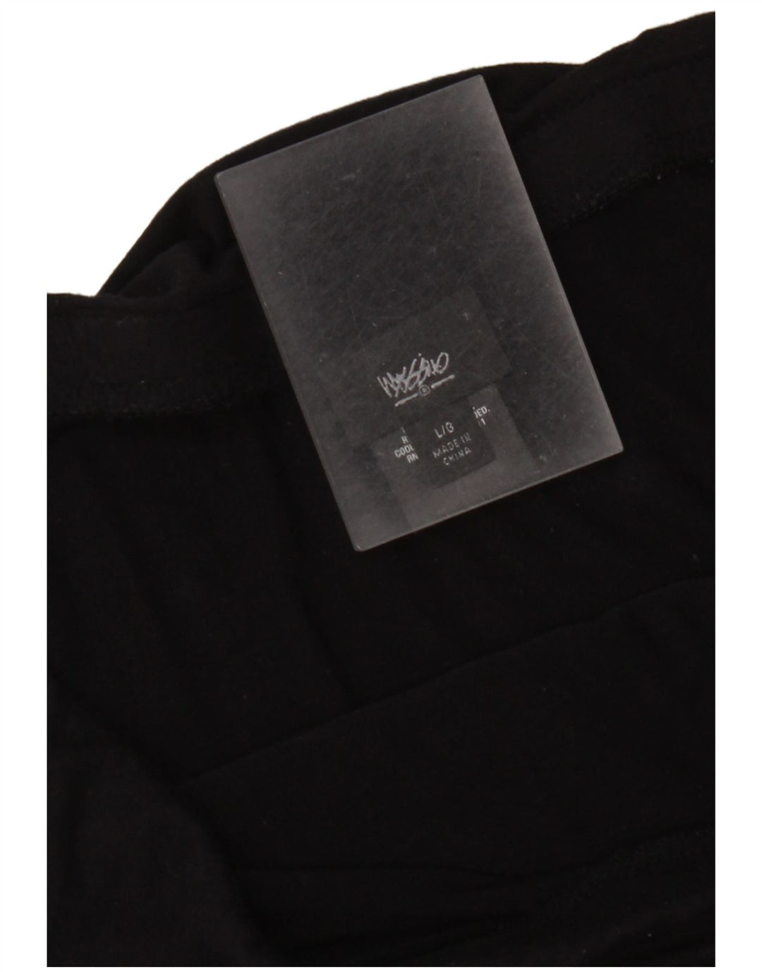 Mossimo Dame Højtalje Midi Nederdel Stor W34 Sort Rayon