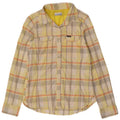 COLUMBIA Womens Shirt UK 10 Small Yellow Plaid Polyester