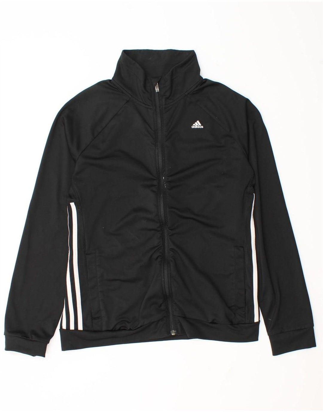 Adidas Dame Climalite Træningsdragt Topjakke UK 12/14 Medium Sort