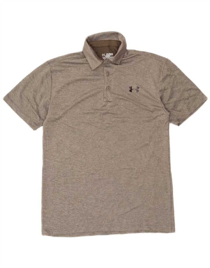 Under Armour Herre Heat Gear Polo Shirt 3XL Grå Polyester