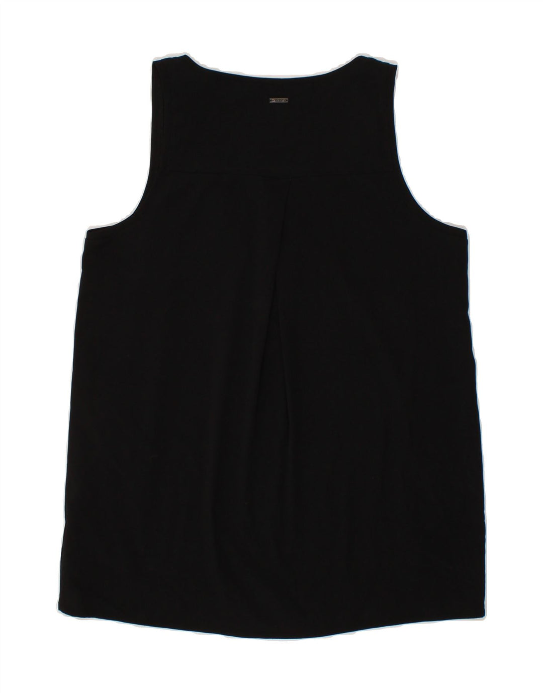 CALVIN KLEIN Womens Vest Top UK 10 Small Black Polyester Vintage Calvin Klein and Second-Hand Calvin Klein from Messina Hembry 