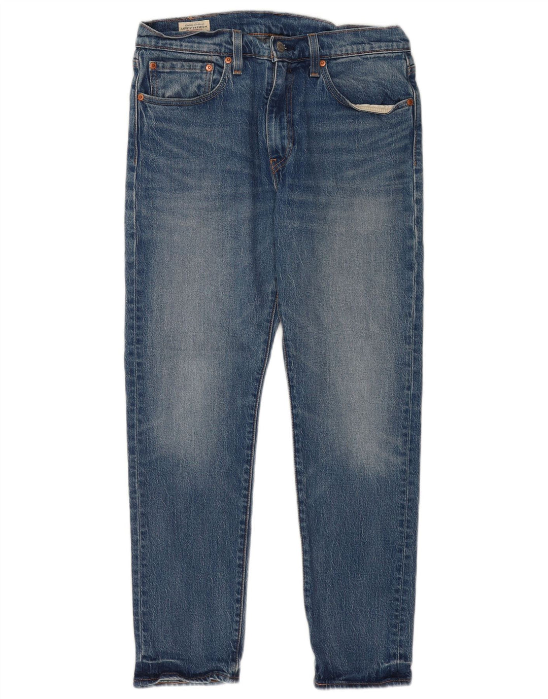 Levi's Herre 512 Slim Tapered Jeans W32 L30 Blå Bomuld