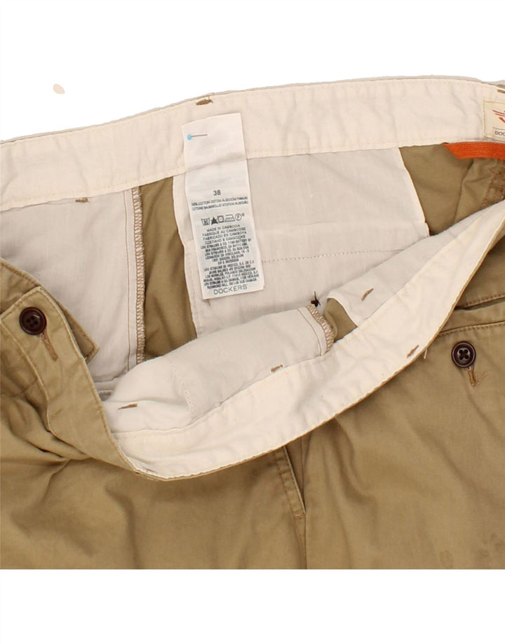 DOCKERS Mens Chino Shorts W38 XL Beige Cotton Vintage Dockers and Second-Hand Dockers from Messina Hembry 