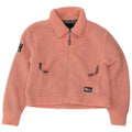 Superdry Dame Bamse Oversized Fleecejakke UK 10 Lille Pink