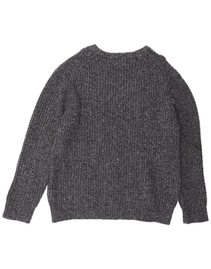 Marks & Spencer Herre Blue Harbor Boat Neck Jumper Sweater Large Navy Blue