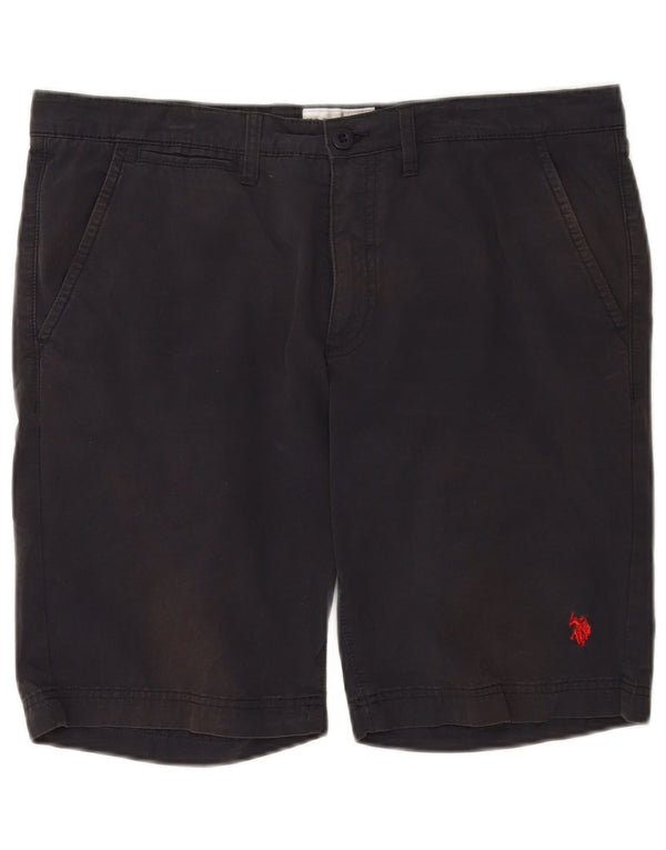 U.S. Polo Assn. Herre Chino Shorts W34 Large Navy Blue Bomuld