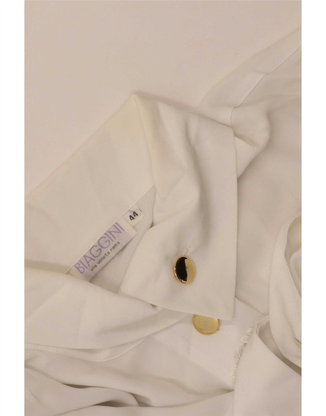 Biaggini dameskjorte bluse EU 44 XL Hvid
