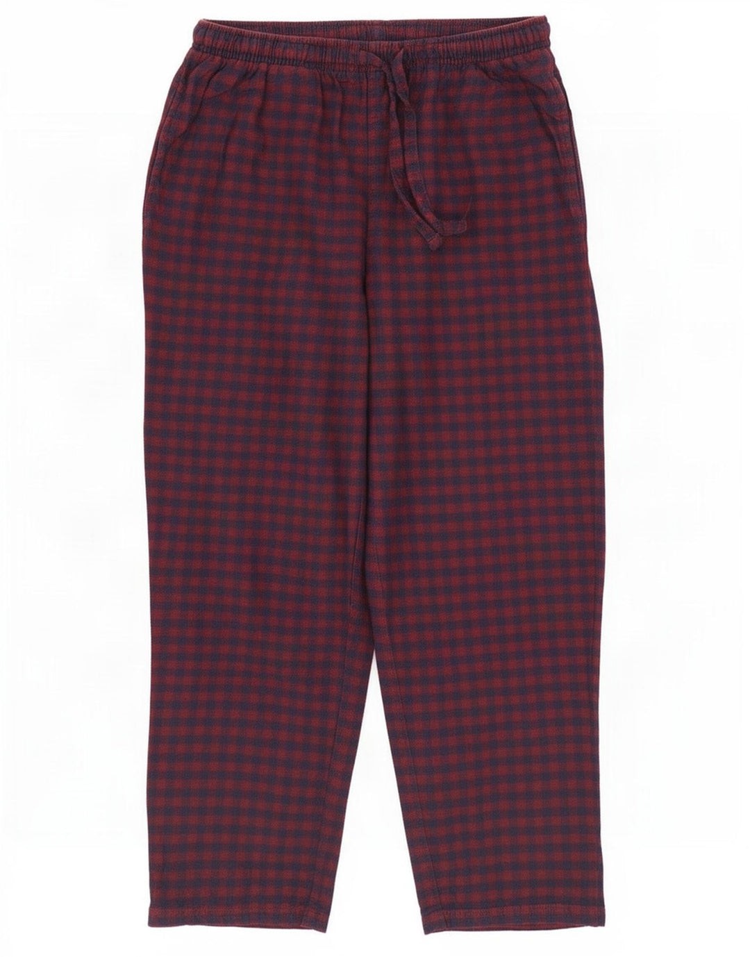Marks & Spencer Herre Nattøj Træningsdragt Bukser Large Red Gingham Cotton
