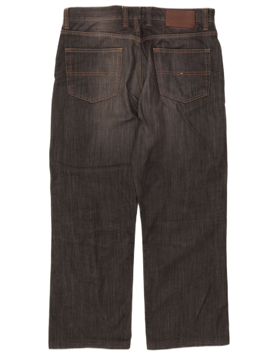 TOMMY HILFIGER Straight jeans til mænd W31 L28 Grå bomuld