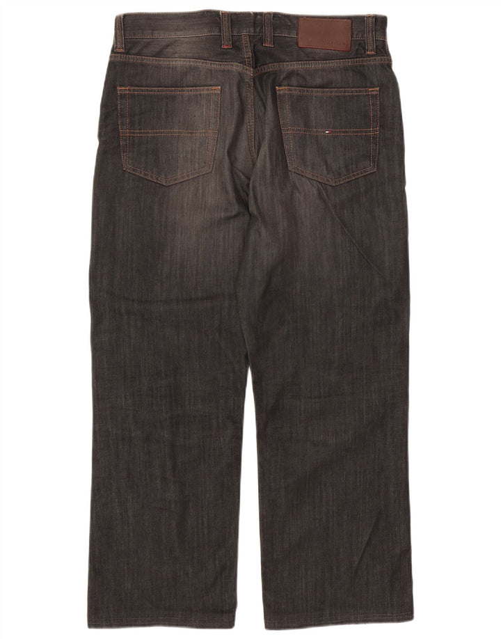TOMMY HILFIGER Straight jeans til mænd W31 L28 Grå bomuld
