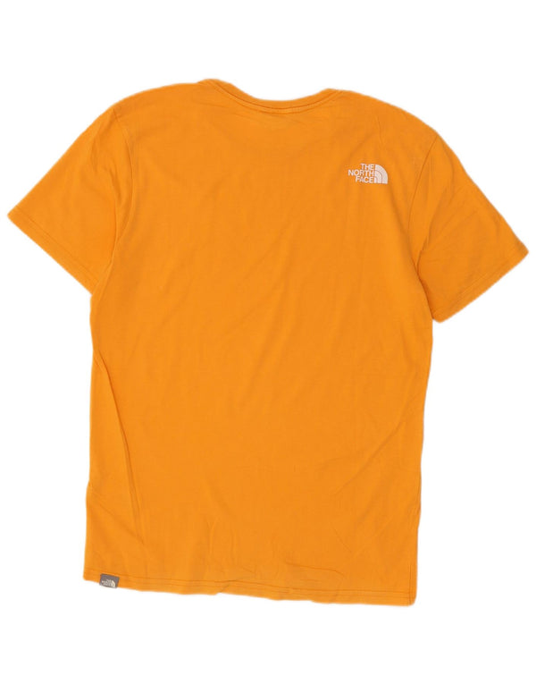The North Face Herre Grafisk T-Shirt Top Lille Gul Bomuld