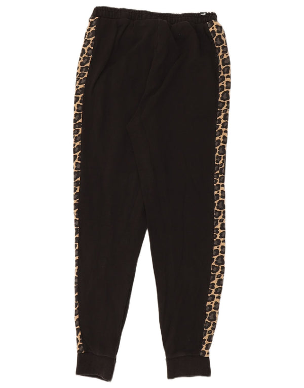 Puma Grafisk træningsdragtbukser til kvinder Joggers UK 6 XS sort dyreprint