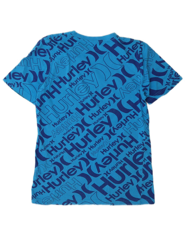 Hurley Boys Grafisk T-Shirt Top 13-14 År Blå Bomuld