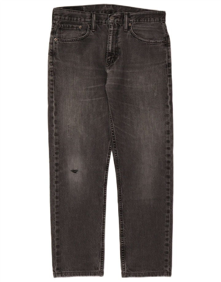 Levi's Herre 508 tilspidsede jeans W32 L28 Grå bomuld