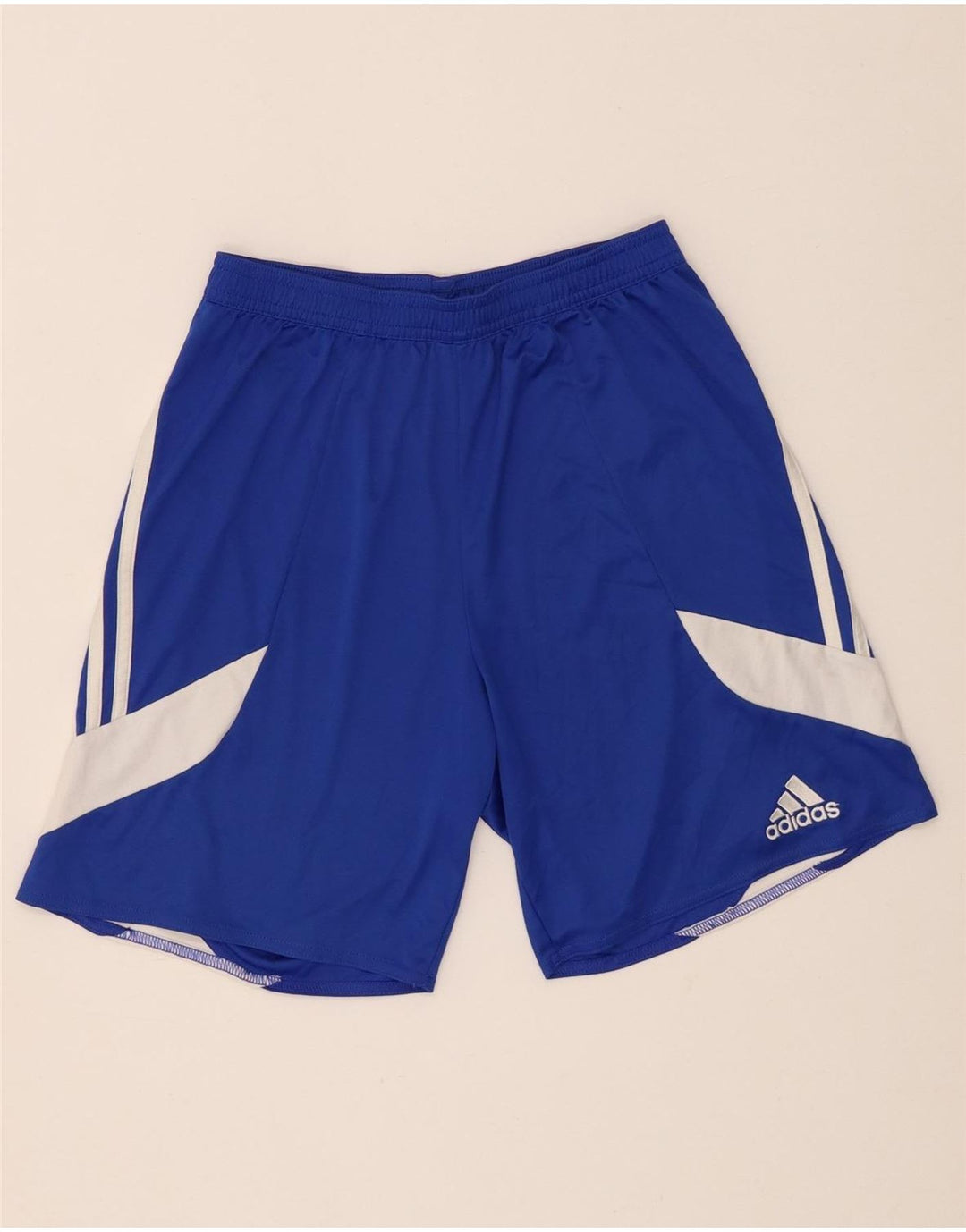 Adidas Herre Climalite Sportshorts Small Blue Colourblock Polyester