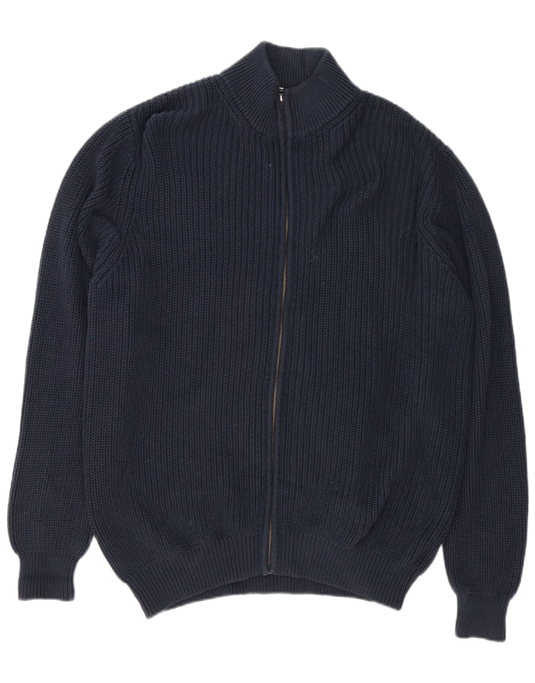 L.L.Bean Herre cardigan sweater XL marineblå bomuld