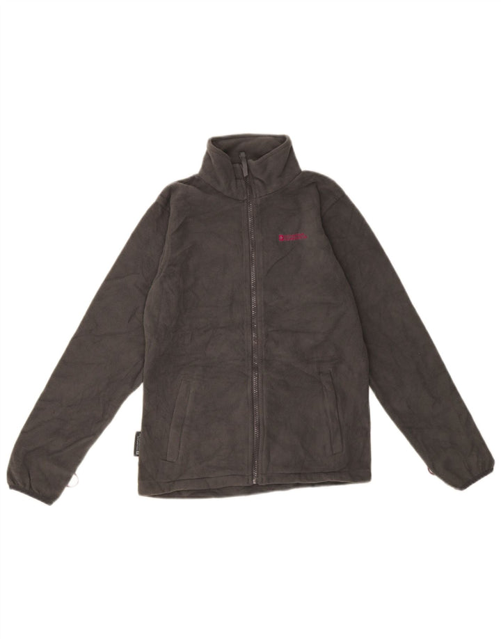 Mountain Warehouse Girls Liner Fleecejakke 11-12 År Grå Polyester