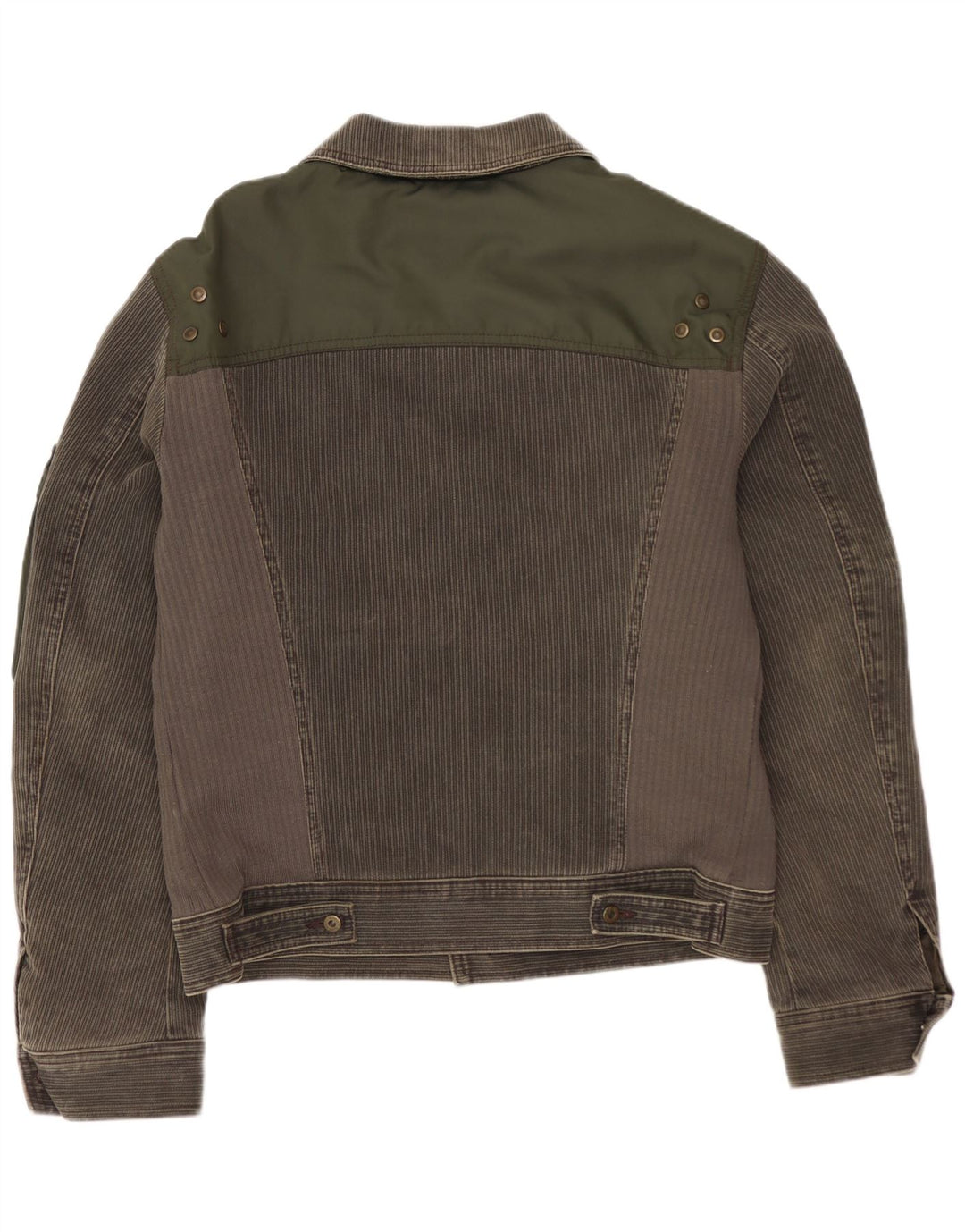 DOLCE & GABBANA Herre Ittierre Corduroy-jakke UK 38 Medium Grå