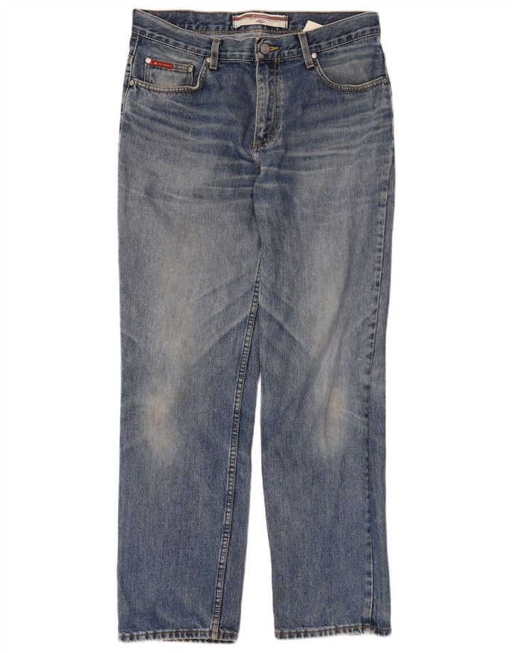 Lee Straight Jeans til mænd W32 L30 blå bomuld
