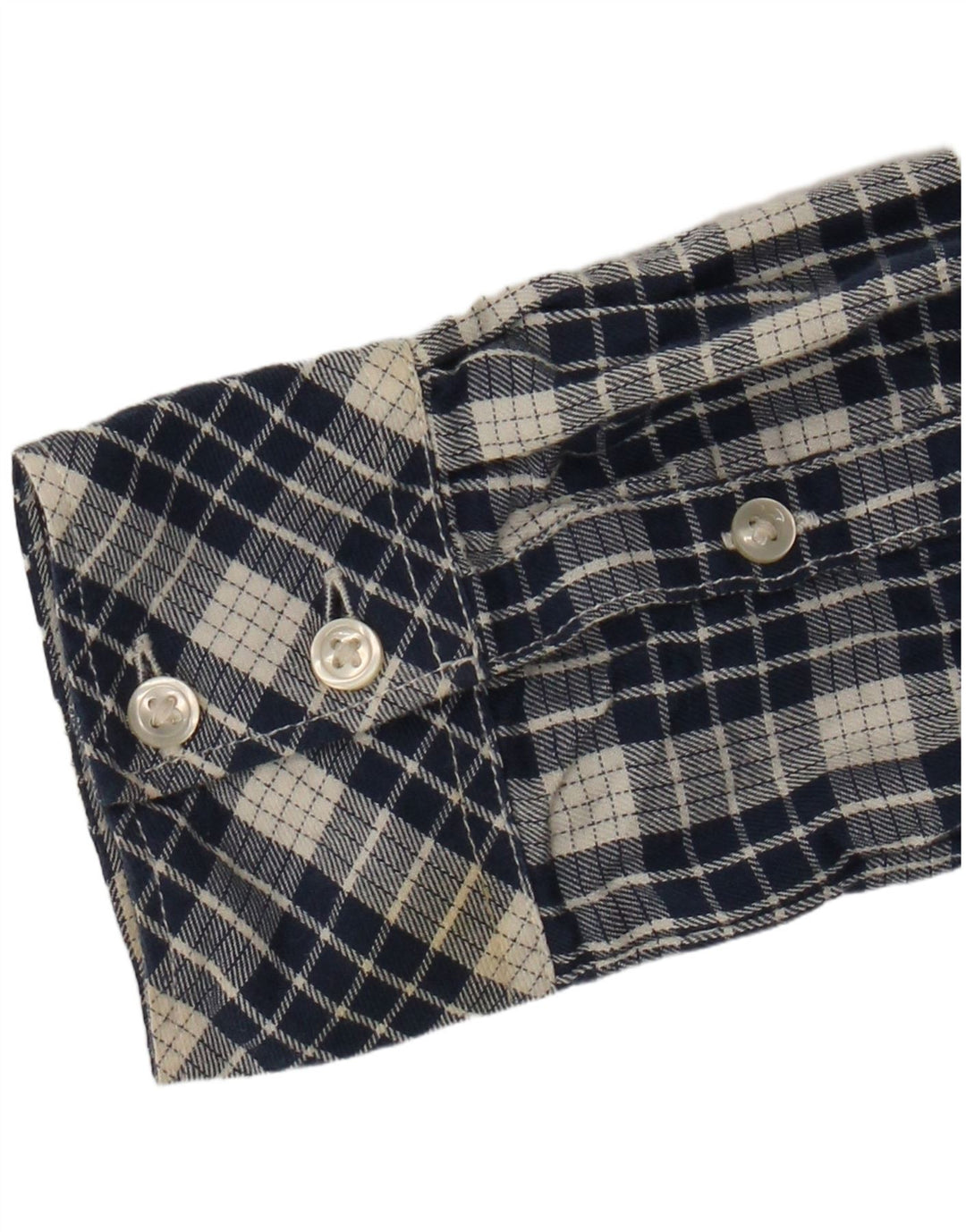 Wrangler Flanelskjorte til kvinder XS Marineblå ternet bomuld