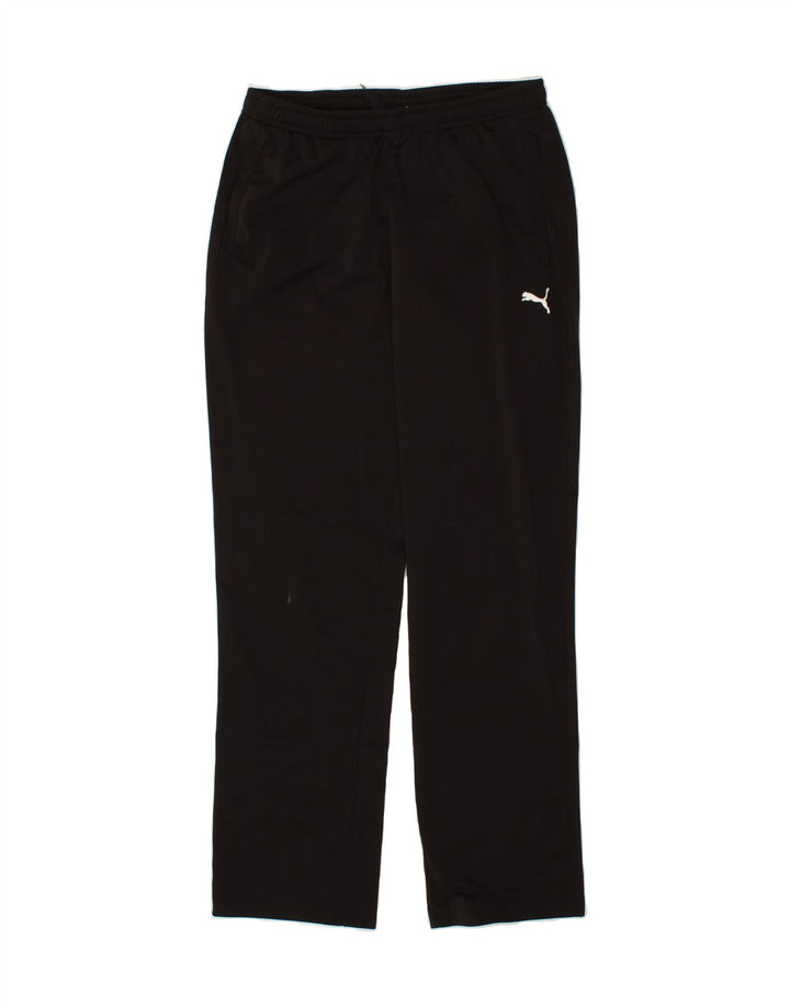 PUMA Mens Tracksuit Trousers Medium Black Polyester Vintage Puma and Second-Hand Puma from Messina Hembry 