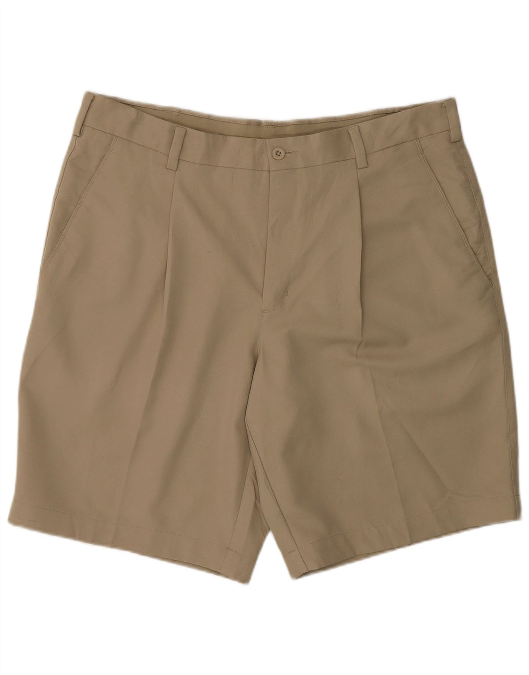 Nike Herre Fit Dry Chino Shorts W36 Large Khaki Polyester