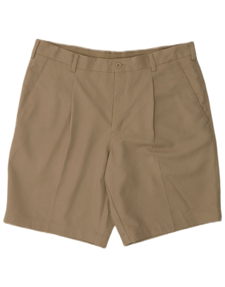 Nike Herre Fit Dry Chino Shorts W36 Large Khaki Polyester