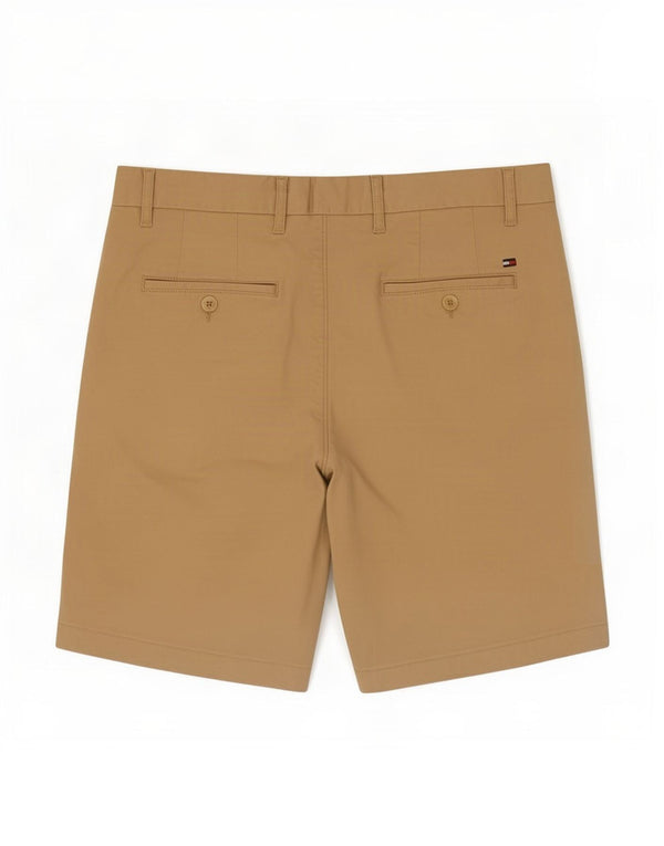 Tommy Hilfiger Herre Chino Shorts W34 Stor Beige Bomuld