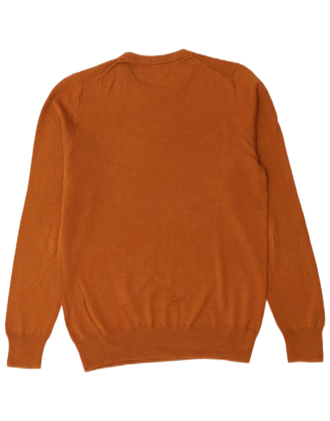 Marks & Spencer Herre sweater med rund hals, lille brun bomuld