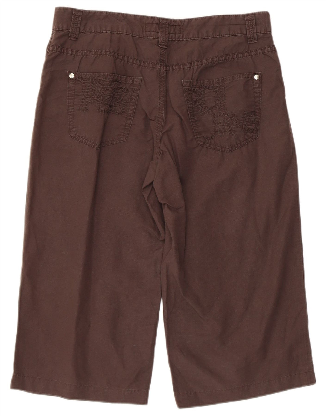 TRUSSARDI Bermuda Shorts til mænd W28 Små brune bomuld