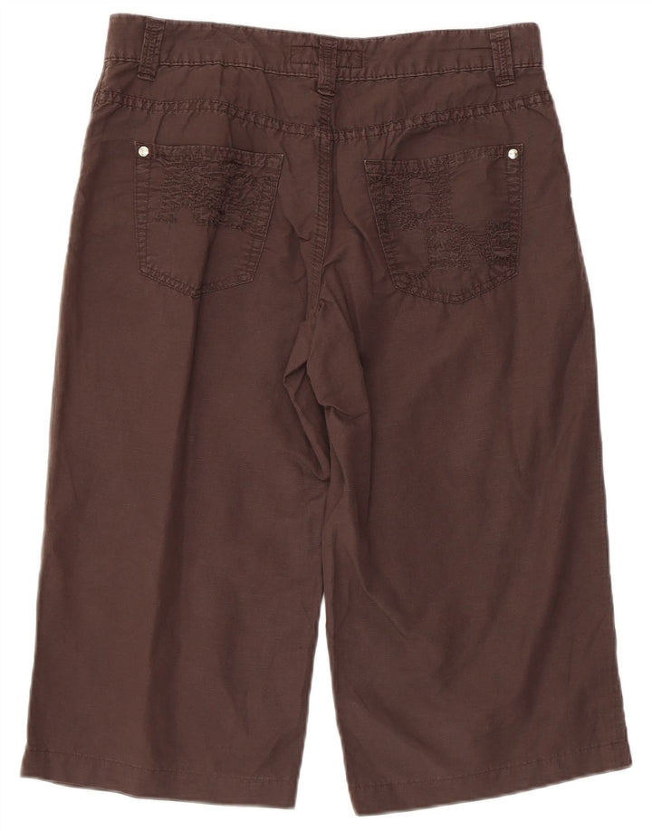TRUSSARDI Bermuda Shorts til mænd W28 Små brune bomuld