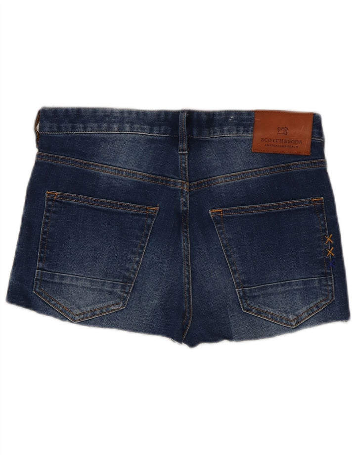 SCOTCH & SODA Slim denimshorts til kvinder W30 Mellem marineblå bomuld