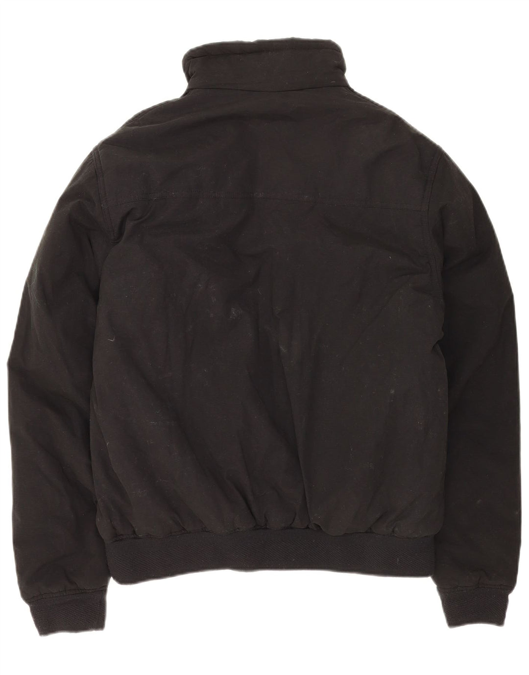 ASICS Herre Windbreaker Jacket UK 40 Large Black Cotton